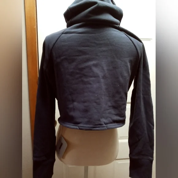 Gymshark slouch cropped hoodie BNWT - Picture 3 of 4